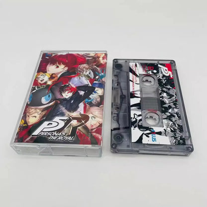 Game PERSONA Shoji Meguro Music Tape Greatest Hits OST Album 3pcs Cassettes Cosplay Walkman Recorder Soundtracks Box Party Music