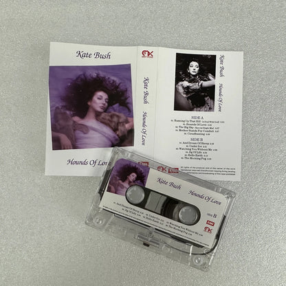 Rock Kate Bush Music Tape Hounds of Love Album Running up That Hill Cassettes Cosplay Walkman Recorder Car Soundtrack Box Gifts