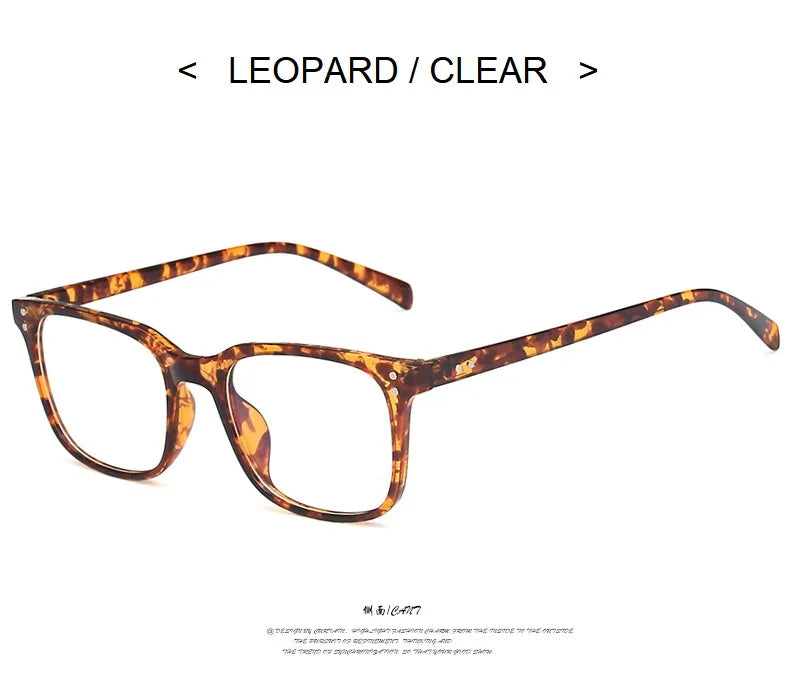 Square Fashion Glasses Women Blue Light Blocking Glasses Men TR90 Anti Blue Light Gaming Optical Computer Eyeglasses Frames