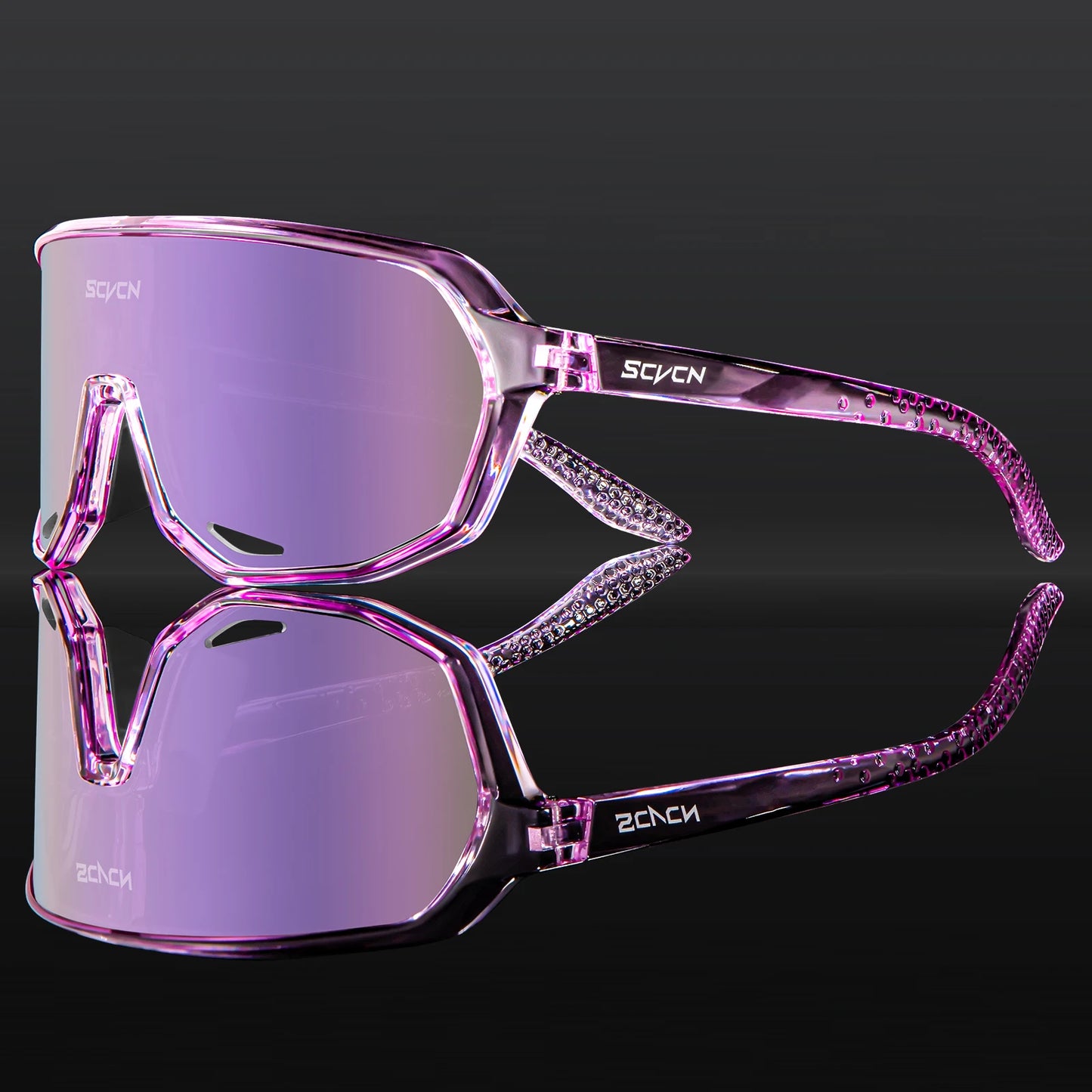 SCVCN Fashion Sports Running Glasses Outdoor Bicycle Drive Hiking Sunglasses Men MTB Cycling Sunglasses Women Road Bike Glasses