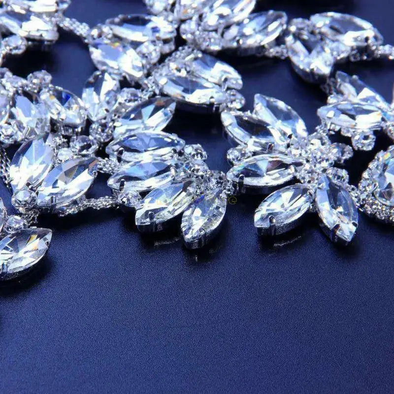 Steampunk Crystal Face Mask Rave Music Festival Hair Ornaments for Rhinestone Jewellery Imitation Diamond for Facial Shi