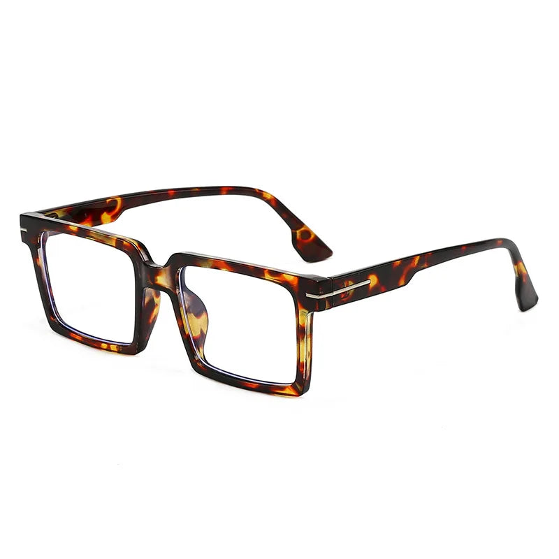 Square Women Reading Eyeglass Fashion Progressive Glasses Man's Myopia Eyewear Customized Prescription Lenses