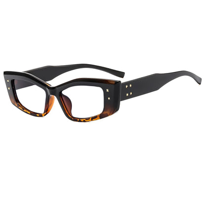 R57290 Brand Design Rivet Reading Glasses Women Fashion Small Size Square Presbyopic Spectacles Dioptric +50 +100 +300
