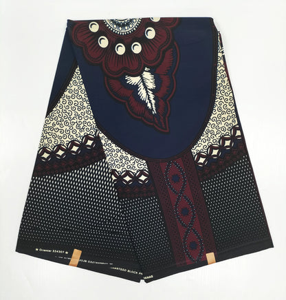 2025 Newest Ankara Real Wax Fabric Guaranteed Veritable African Wax Print Pagne Fabric 100% Cotton 6 Yards Ghana Style Dresses