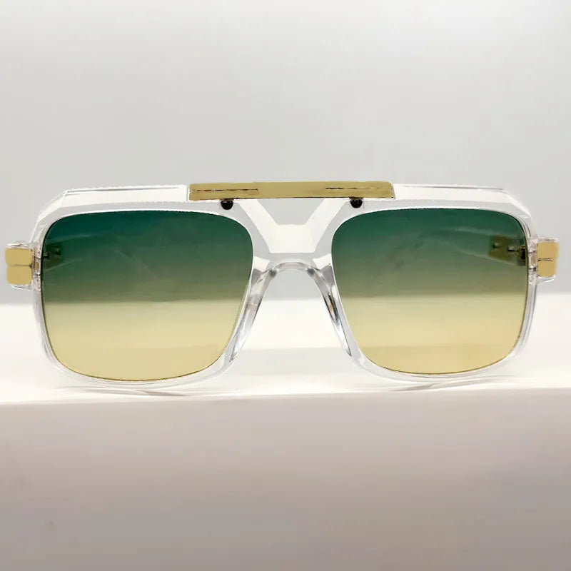 Luxury Brand Oversized Punk Square Sunglasses Men Women Big Frame Sun Glasses Shades Eyewear Goggle De Sol Oculos
