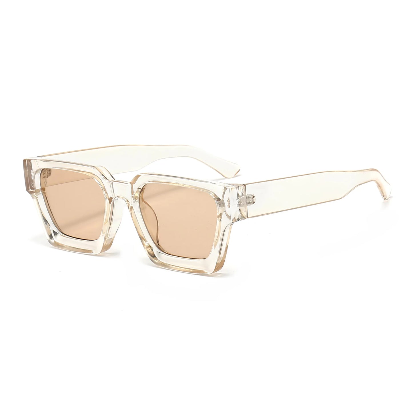 JNPCXI Fashion Square Women Luxury Sunglasses Retro Green Brand Designer Men Trending Sun Glasses Shades UV400