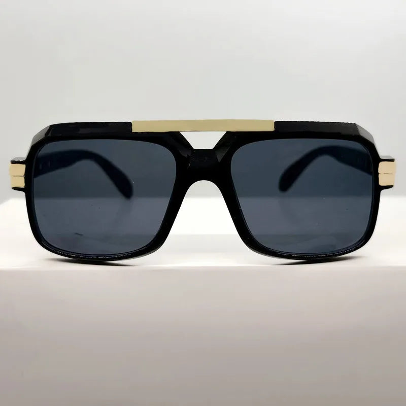 Luxury Brand Oversized Punk Square Sunglasses Men Women Big Frame Sun Glasses Shades Eyewear Goggle De Sol Oculos