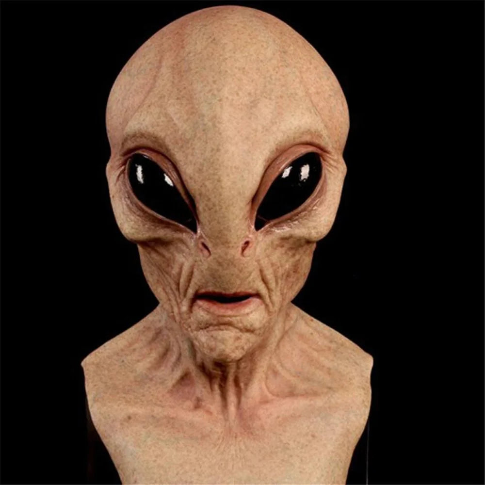 Halloween Alien Mask Scary Horrible Horror Alien Supersoft mask Mask Creepy Party Decoration Funny Cosplay Prop Masks New