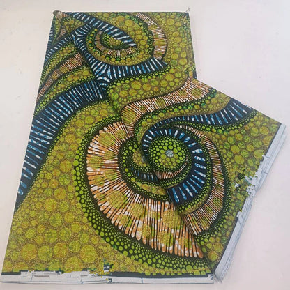 Grand Super 100% Cotton African Wax Fabric High Quality Wax Print Ankara Fabric For Sewing 6yards Women Fabric