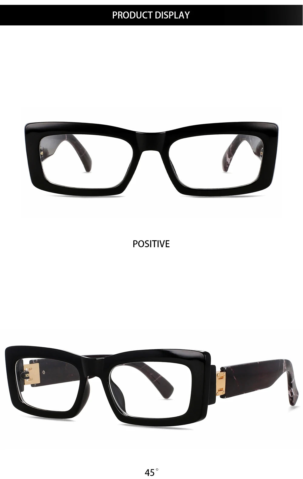 R56339 Women's Square Cat Eye Reading Eyes +1.00 +1.50 +2.00 Modern Small Frame Retro Presbyopia Glasses
