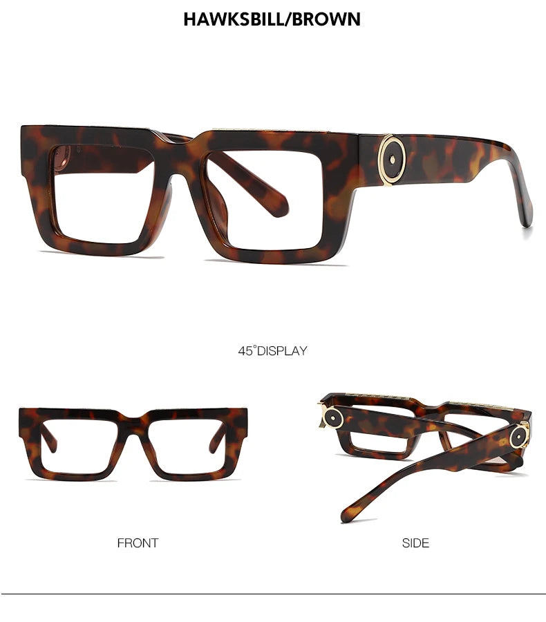 Vintage Red Square Reading Glasses Women Men Luxury Brand Blue Light Blocking Computer Glasses Optical Presbyopia Eyeglasses +3