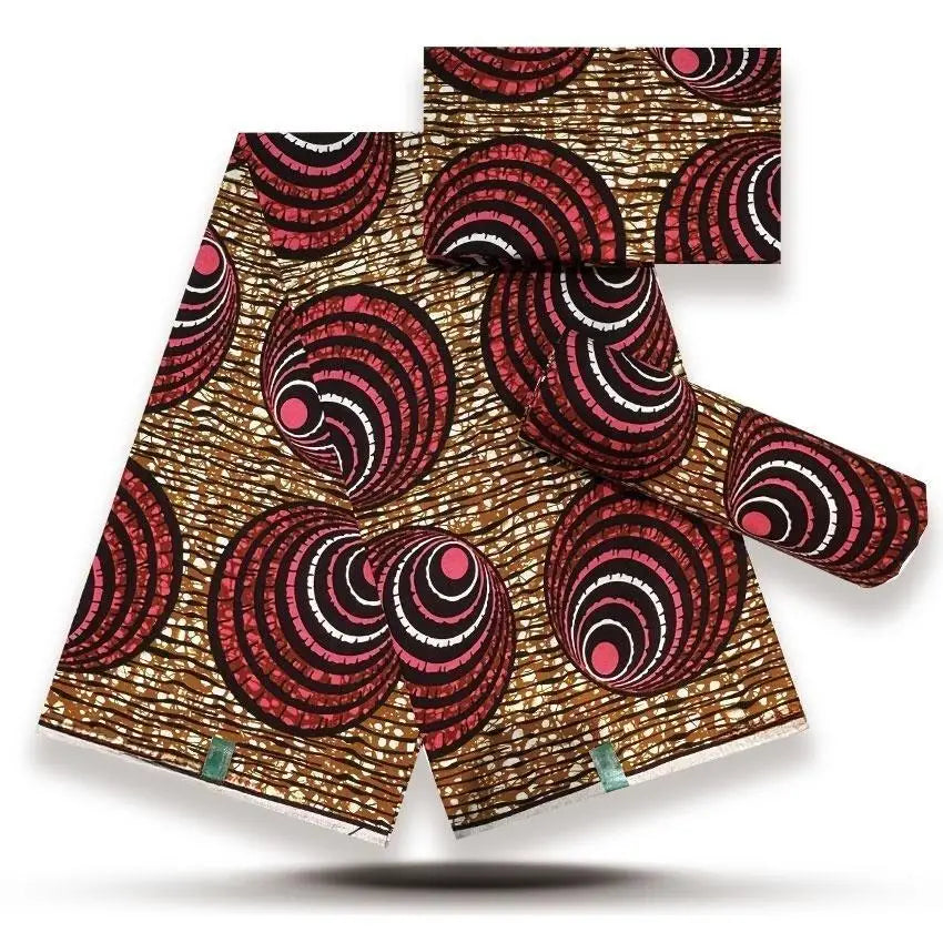 Veritable Super V Real Wax Guaranteed Wax Printed Real Dutch Hollandais Loincloth African Dress 100% Cotton Fabric 6 Yards Batik