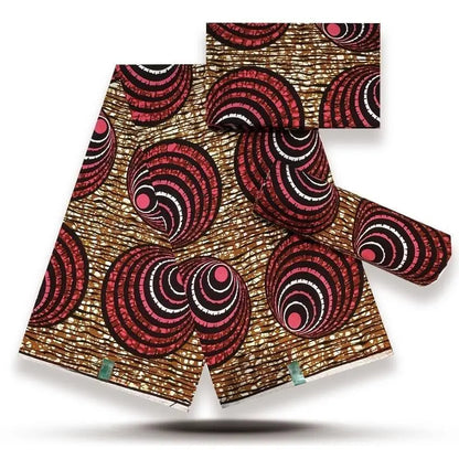 Veritable Super V Real Wax Guaranteed Wax Printed Real Dutch Hollandais Loincloth African Dress 100% Cotton Fabric 6 Yards Batik