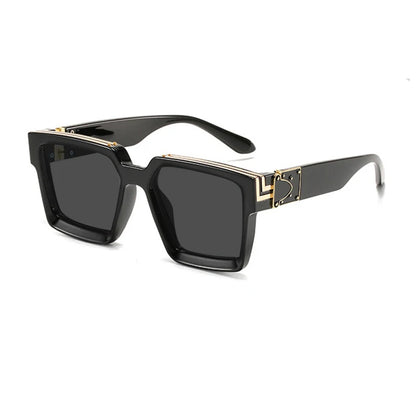 LOERHUNAR Brand Design Luxury Square Myopia Sunglasses Men Women Fashion Shades UV400 Vintage Optical Prescription Glasses
