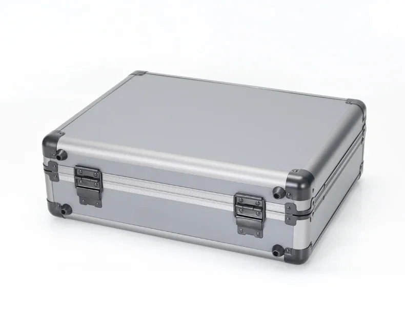 Aluminum alloy toolbox instrument equipment storage box small file safety password box