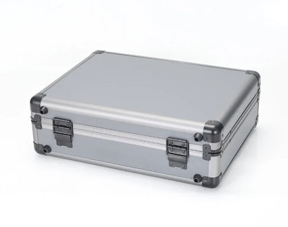 Aluminum alloy toolbox instrument equipment storage box small file safety password box