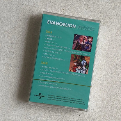 EVANGELION Music Tapes Anime EVA One Last Kiss Soundtrack Music Magnetic Walkman Cassettes Collectible Commemorative Toys Gifts
