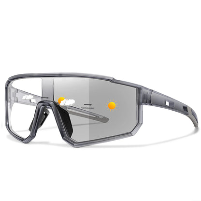 Photochromic Sunglasses New Style Brand Men Women Comfortable Windproof Cycling Glasses for Bicycle MTB Bike Running Fishing