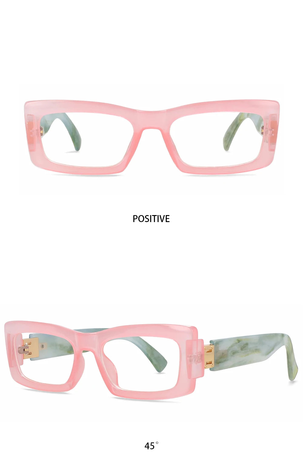R56339 Women's Square Cat Eye Reading Eyes +1.00 +1.50 +2.00 Modern Small Frame Retro Presbyopia Glasses