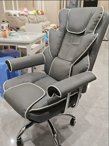 Voice Gaming Chair Comfortable Office Home Computer Gaming Sofa Chair Work Study Backhear Swivel Chair