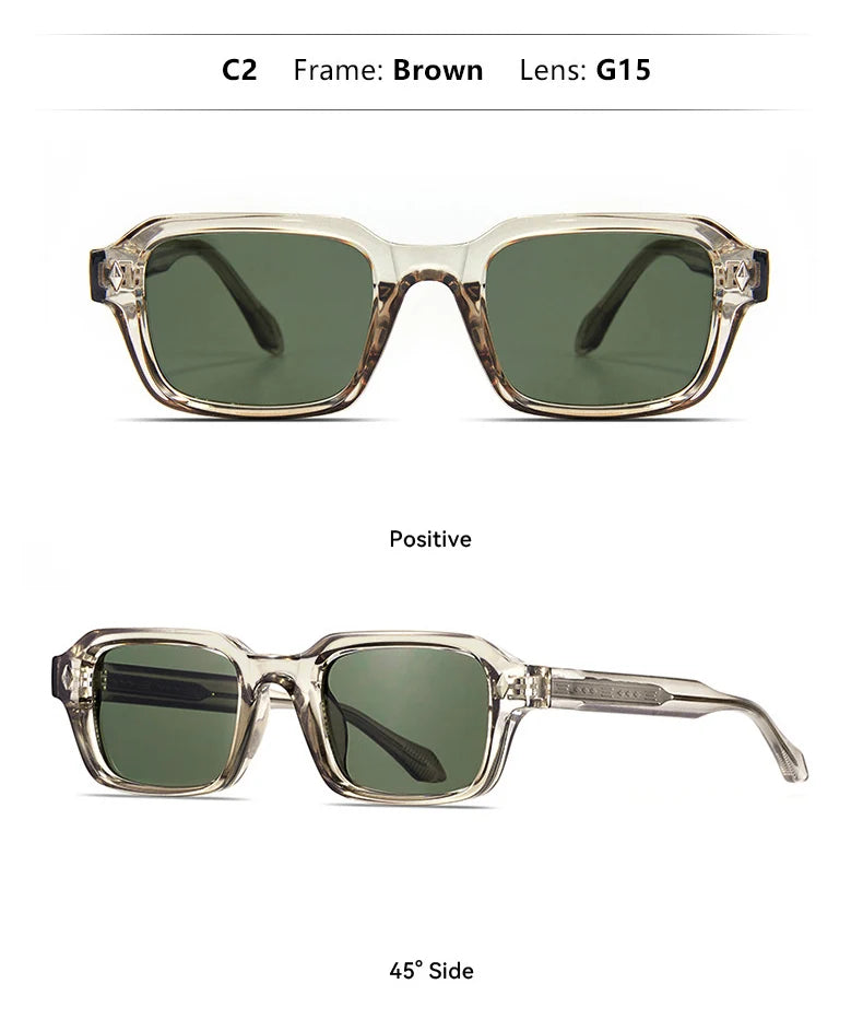 O-Q CLUB Uv400 Polarized Sunglasses Men 2024 Lunette Men's Glasses Women Eyewear Sunglass Luxury Women's Eyepieces Man Lenses