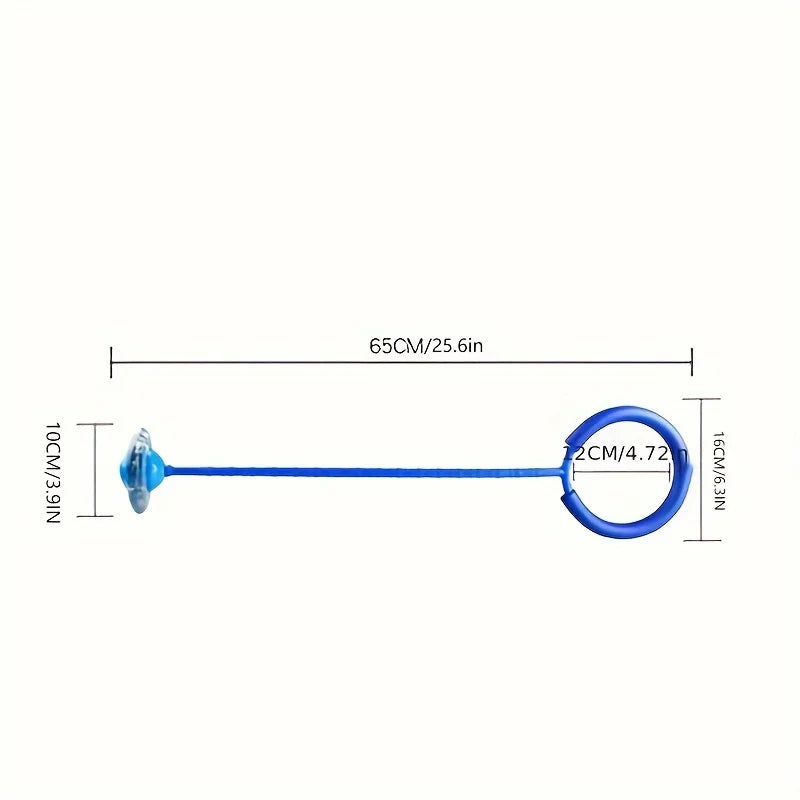 1Pc Children Flashing Jump Ring Sports Bouncing Ball Foldable Flashing Bouncing Ball Suitable For Children Or Adults Skill Game