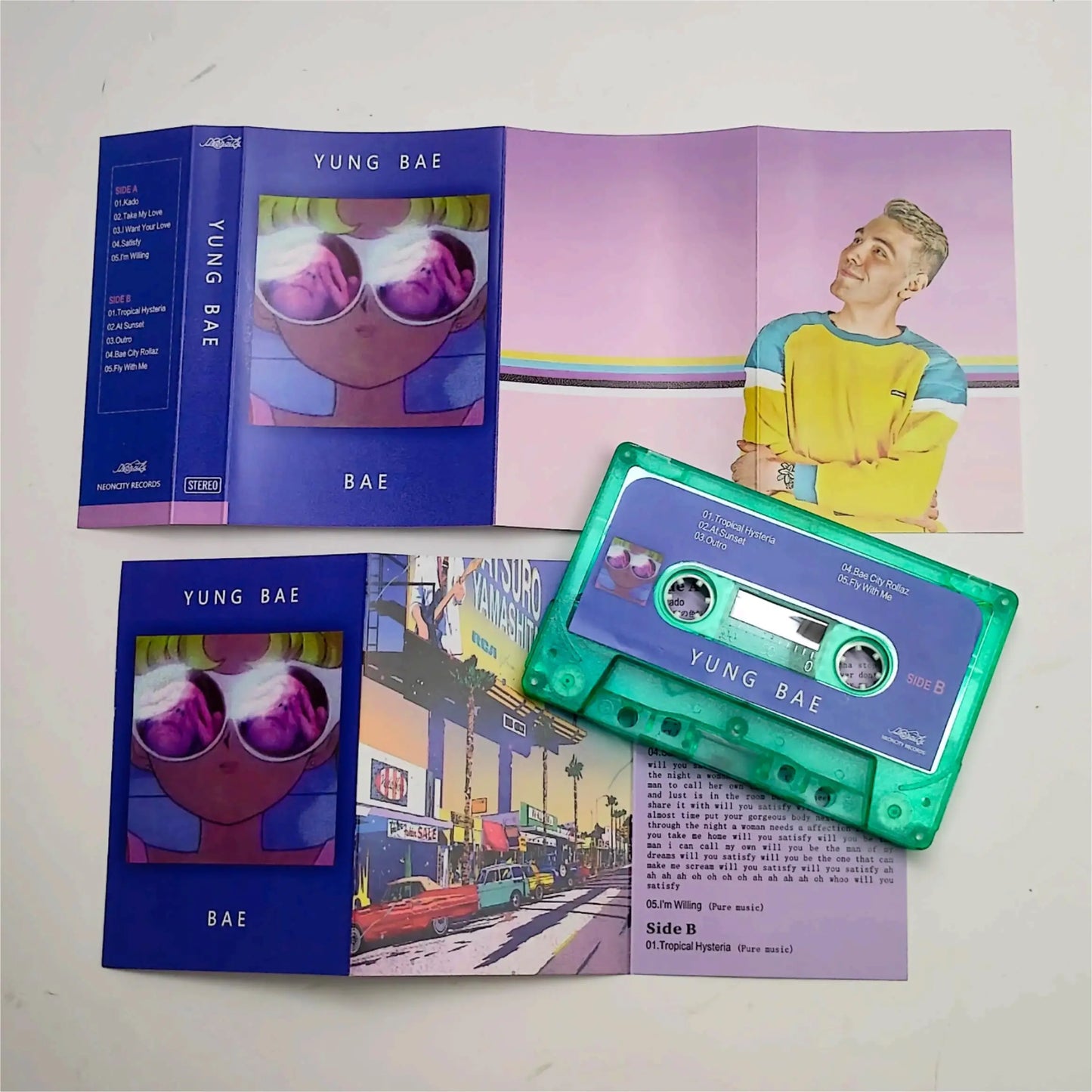 City Pop YUNG BAE MACROSS 82-99 Tsukino Usagi Music Tape Vaporwave Bae Album SAILORWAVE Cassettes Cosplay Soundtracks Box Gifts