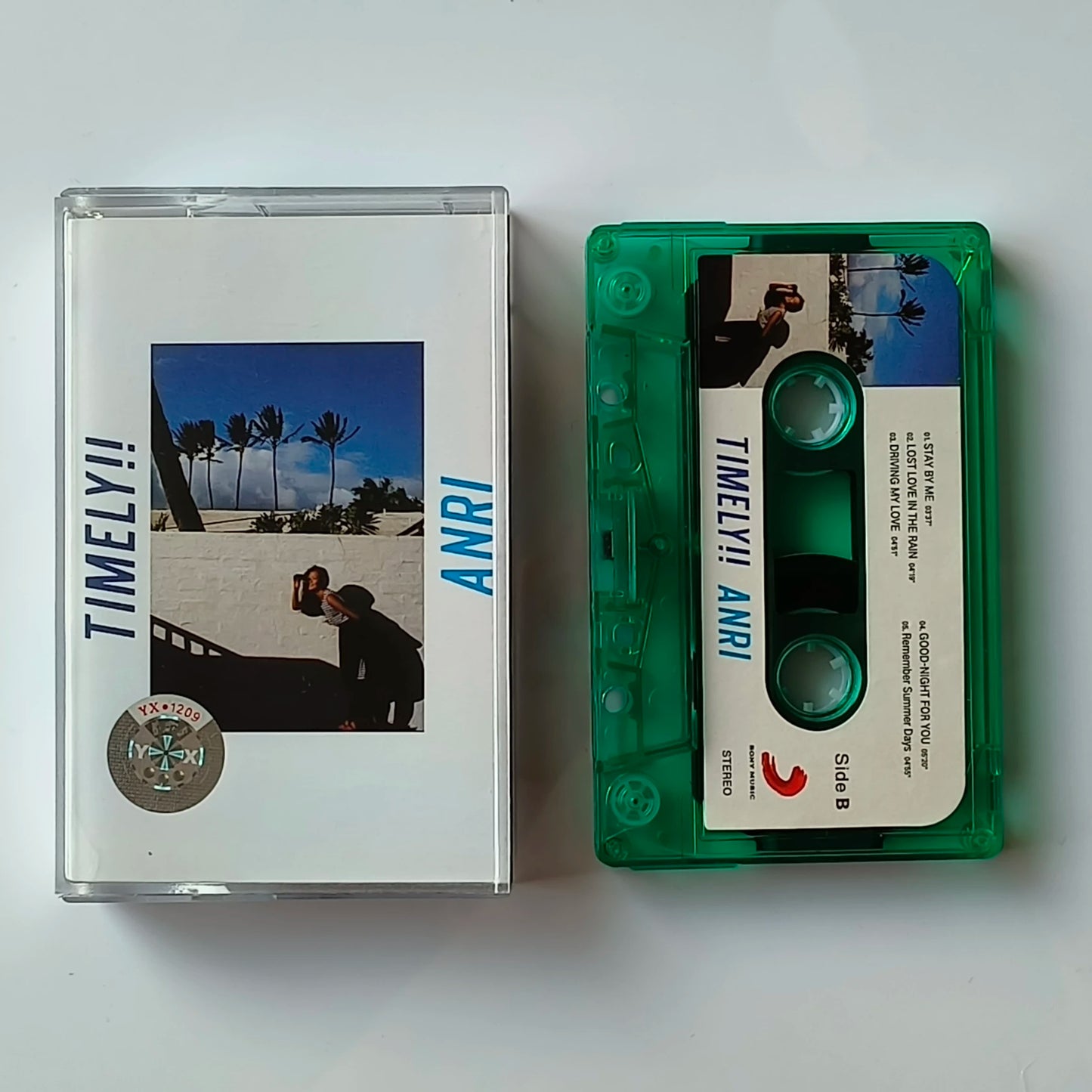 Retro ANRI Music Tape Timely Bi Ki Ni Album Cassettes Cosplay Music Record Walkman Recorder Car Soundtracks Box Collection Gifts