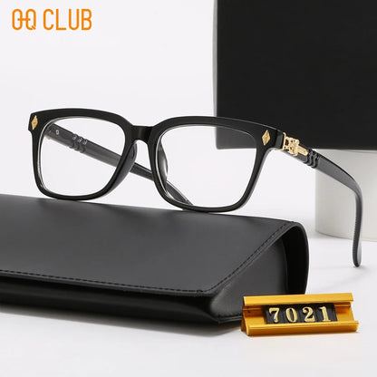 O-Q CLUB Square Plus Reading Glasses for Men Glass Luxury Lunette De Lecture Femme Optical Lenses With Recipe Women Lens Eyewear