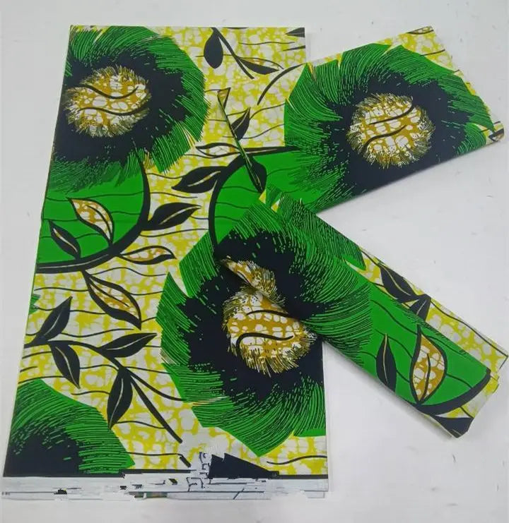 Grand Super Original African Wax Fabric High Quality Nigerian Print Ankara Fabric For Sewing 6 Yard Women Dress 100% Cotton