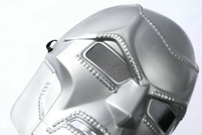 Doctor Doom Cosplay Costume Green Suits Silver Mask Silver Boots