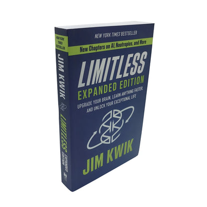 Limitless Expanded Edition By Jim Kwik Upgrade Your Brain, Learn Anything Faster, and Unlock Your Exceptional Life Paperback