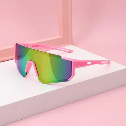 Cycling Sunglasses For Children Kids Riding Sunglasses For Boys Girls Fashion Outdoors Windproof Goggles UV Resistant Shades