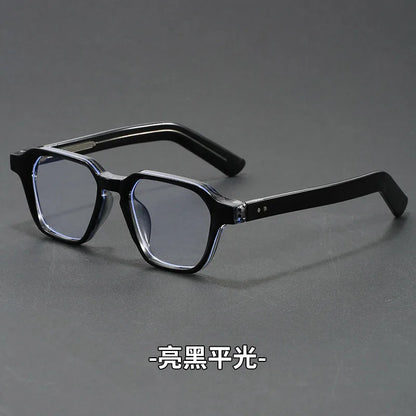 Men's Reading Glasses Blue Light Optical Lenses with Recipe Woman Vintage Tr90 Photochromic Lens Women's Eyeglasses with Frame