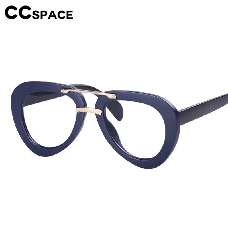 Fashion Pilot Reading Glasses Men Women Popular Resin Optical Presbyopic Spectacles Custom Diopter+50+100+200+300+400 #302454