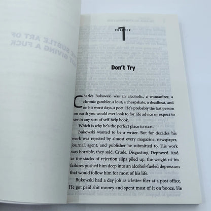 The Subtle Art of Not Giving A F*C,Reshape Happiness,how To Live As You Want By Mark Manson Self Management Stress Relief Book