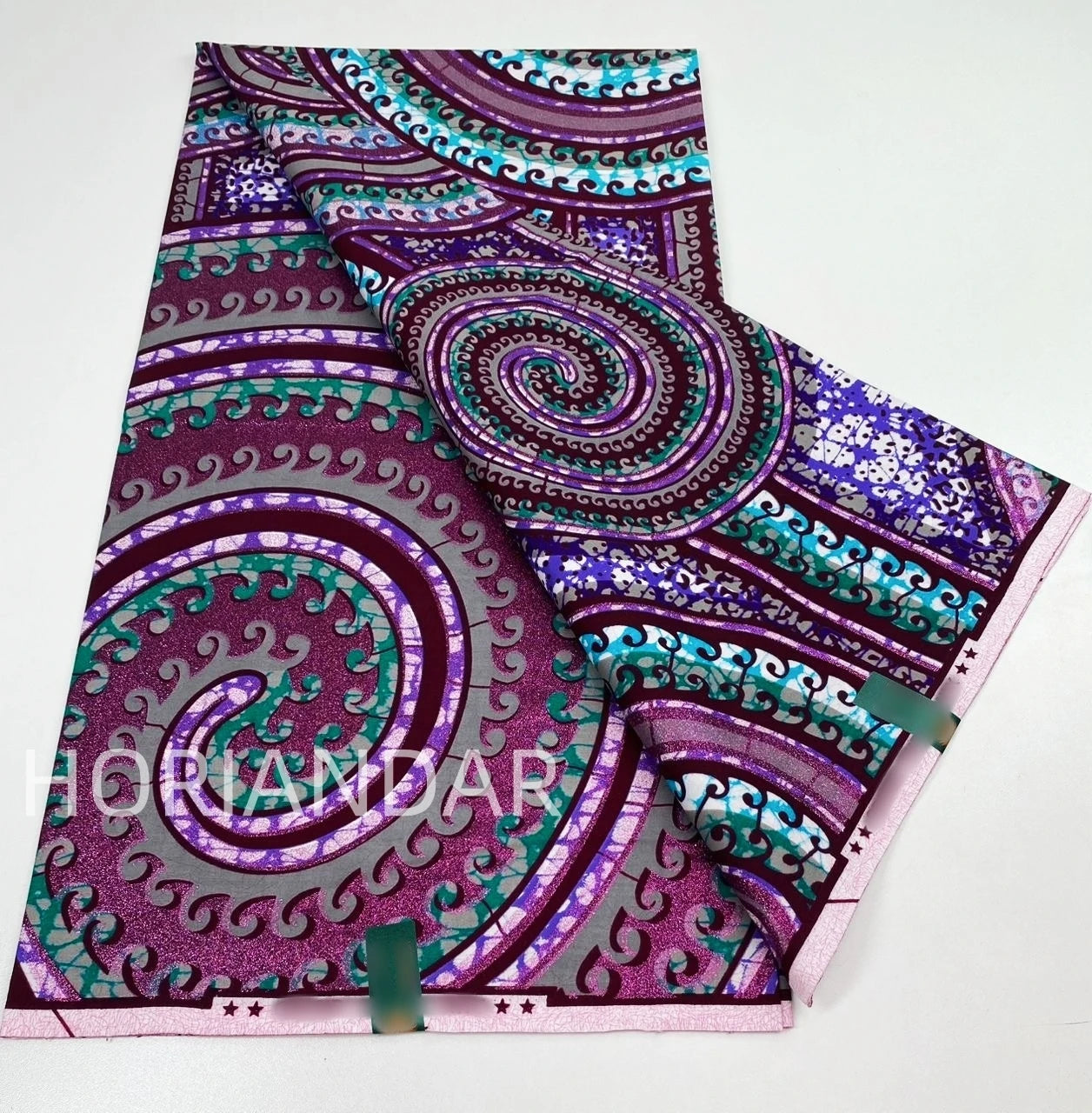 2026 Grand Super Original African Wax Fabric High Quality Nigerian Print Ankara Fabric For Sewing 6 Yard Women Dress 100% Cotton