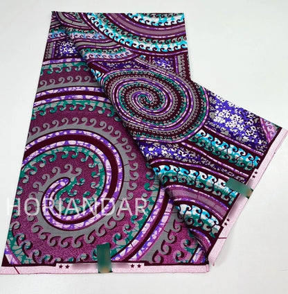 2026 Grand Super Original African Wax Fabric High Quality Nigerian Print Ankara Fabric For Sewing 6 Yard Women Dress 100% Cotton