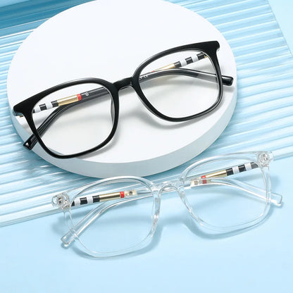Anti Blue Light Women Square Reading Glasses Luxury Men Optical Computer Glasses Clear Lens Oversized Presbyopia Eyeglasses очки