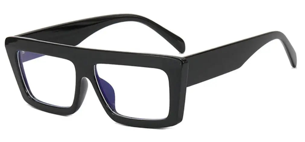 Retro Rectangle Reading Glasses Women 2025 Fashion Transparent Anti Blue Rays Female Eyeglasses Optical Eye Prescription 0 ~ +6