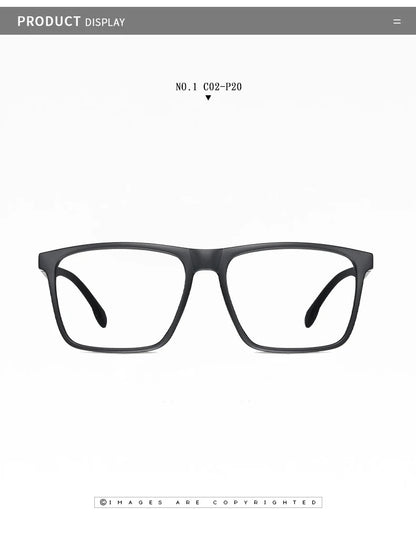 Men's Optical CR39 Lenses Myopia Presbyopic Eyewear Women Blue Light Blocking Prescription Reading Glasses TR90 Eyeglasses Frame