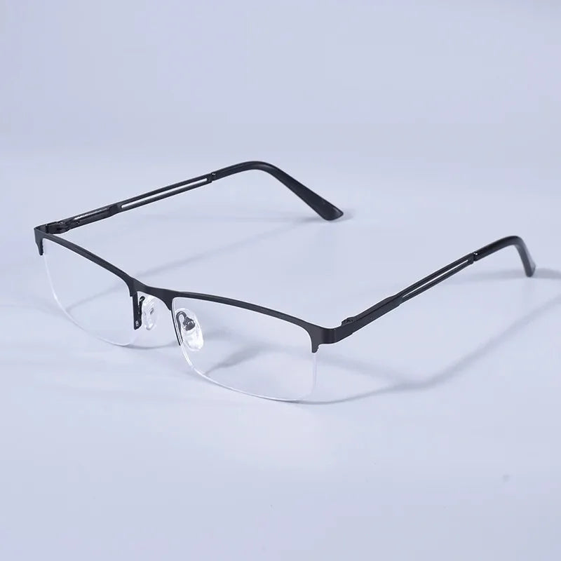 Light Half Frame Reading Glasses Blue Light For Presbyopia Eyeglasses with Diopters +1.0+1.25+1.5+1.75+2.0+2.25+2.5+2.75+3.0+4.0
