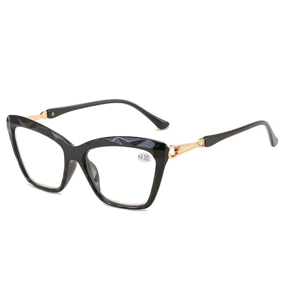 Men Women Fashion Oversized Square Reading Glasses Large Frame Presbyopia Eyeglasses Diopter +1.0~+3.0