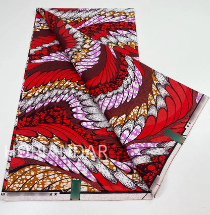 2026 Grand Super Original African Wax Fabric High Quality Nigerian Print Ankara Fabric For Sewing 6 Yard Women Dress 100% Cotton