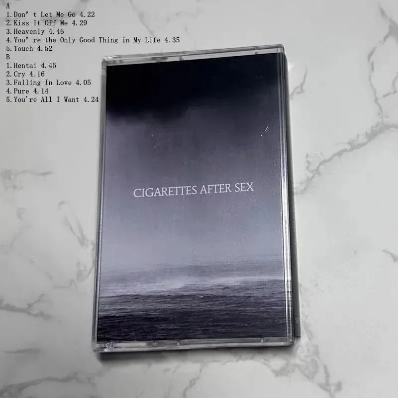 Cigarettes After Sex Music Magnetic Tape Greatest Hits Album Cassette Cosplay Walkman Car Recorder Soundtracks Box Party Music