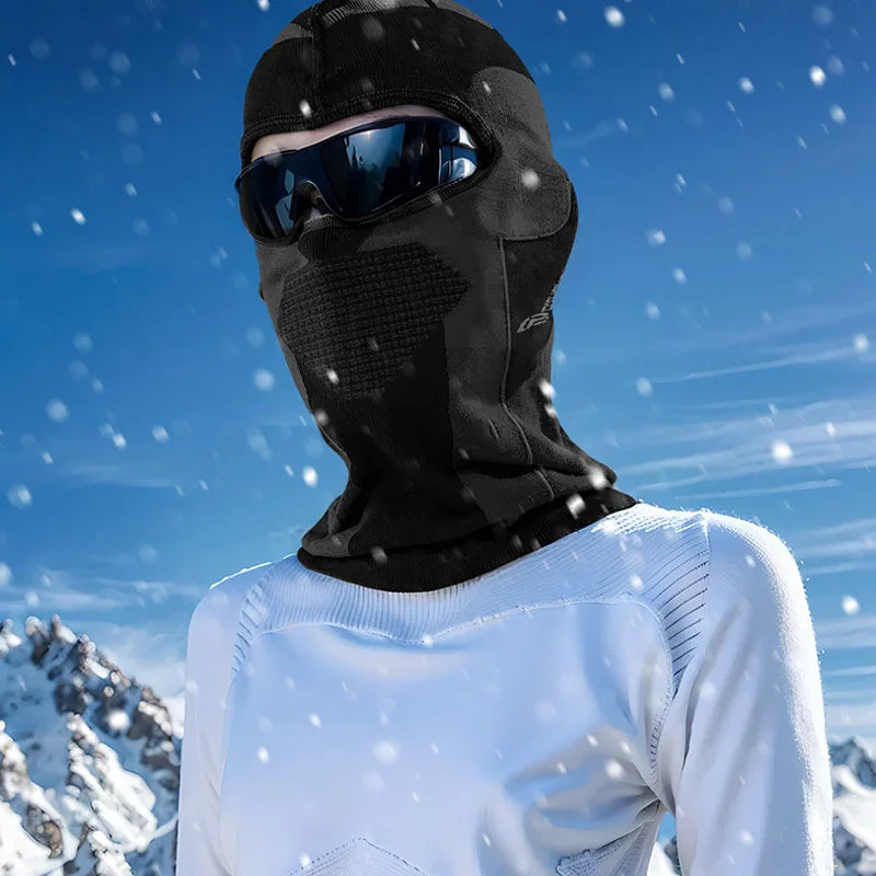 Men Women Cold-Proof Thermal Scarf Winter Ski Hat Balaclava Full Face Mask Ski Cycling Hunting Head Neck Cover Helmet Liner Cap