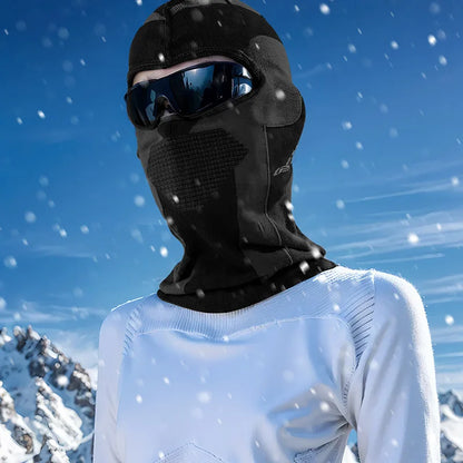 Men Women Cold-Proof Thermal Scarf Winter Ski Hat Balaclava Full Face Mask Ski Cycling Hunting Head Neck Cover Helmet Liner Cap