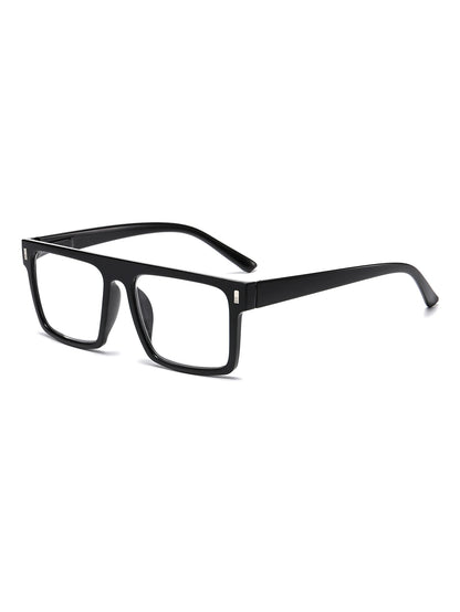 2025New Style Square Frame Big Face Slimming Reading Glasses Trendy Rice Nail Reading Glasses