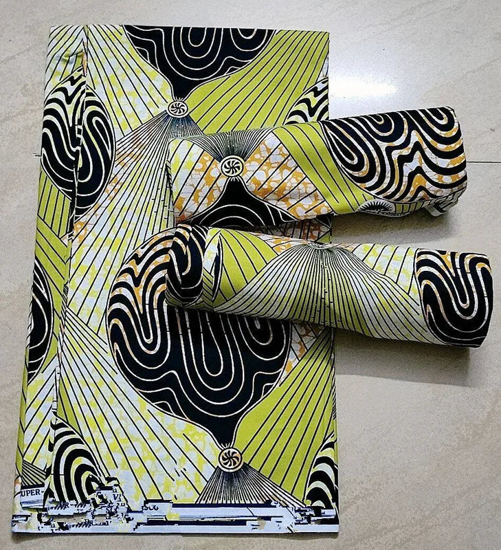 African Wax Fabric High Quality Wax Nigerian Ankara Block Prints New Arrivals Batik Fabric Dutch Pagne 100% Cotton For Sewing