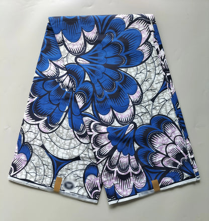 2025 Newest Veritable Original Super-W Guaranteed Dutch Hollandais Pagne Real Wax Print Fabric African Dress 100% Cotton 6 yard